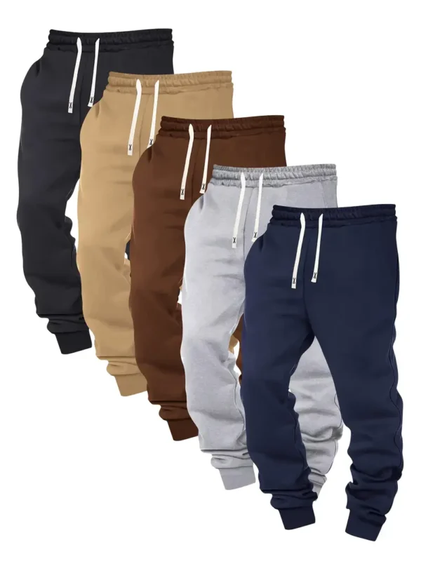 7 pantalons de jogging solides