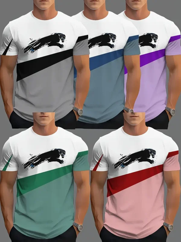 Ensemble de 5 T-shirts PLUS