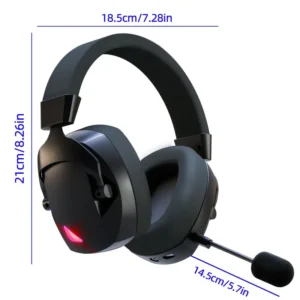 Casque Sans Fil avec Microphone