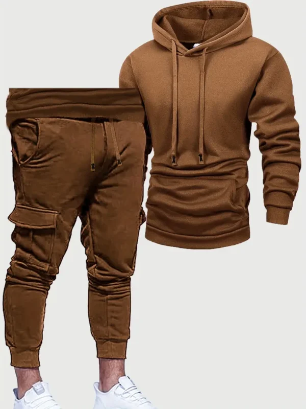 Sweat à capuche et jogging en polyester – Image 2