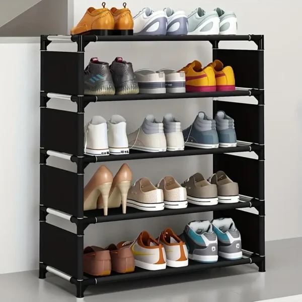 1pc Étagère à Chaussures Métallique – Image 4