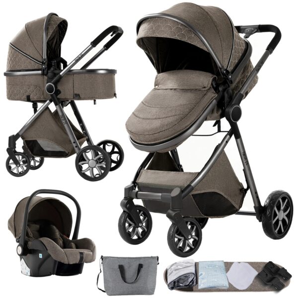 Poussette bébé 3 en 1 – Image 3