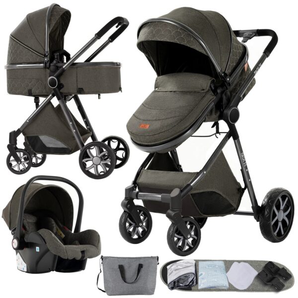 Poussette bébé 3 en 1 – Image 4