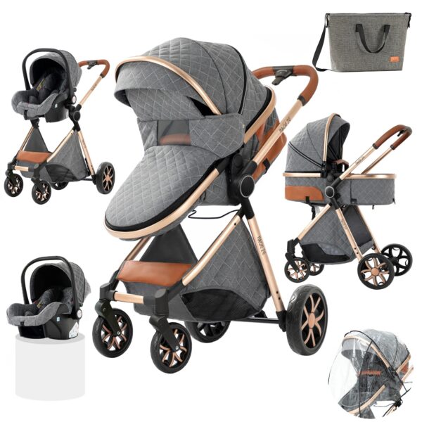 Poussette de Luxe 3 en 1 – Image 6