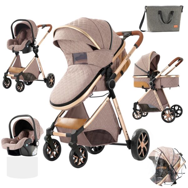 Poussette de Luxe 3 en 1 – Image 7
