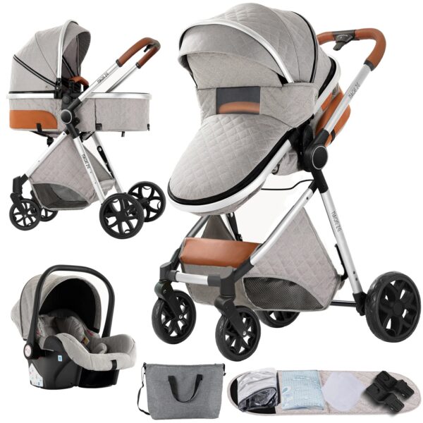 Poussette bébé 3 en 1 – Image 7